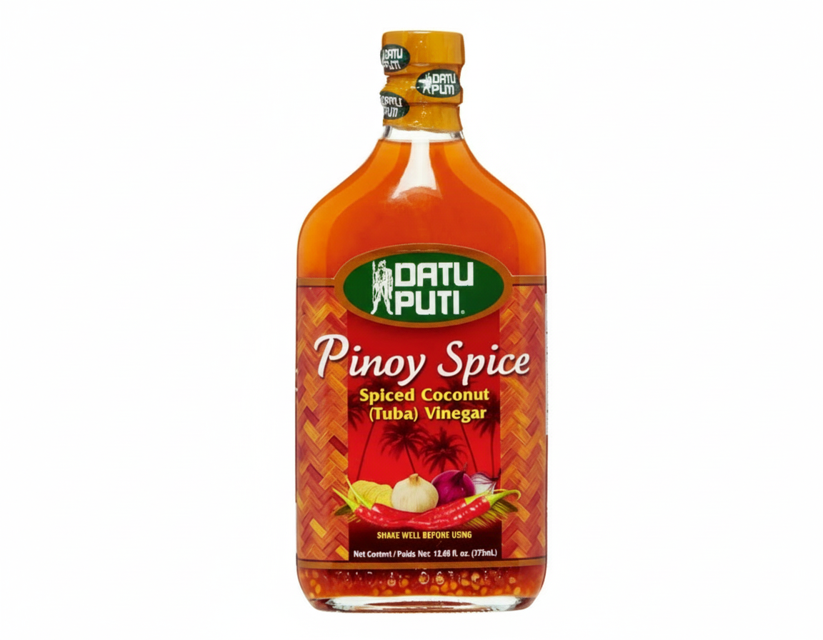 Datu Puti Pinoy Spice Vinegar 12.68oz (375ml) is a